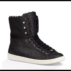 New UGG  Starlyn Shearling High-Top Sneakers